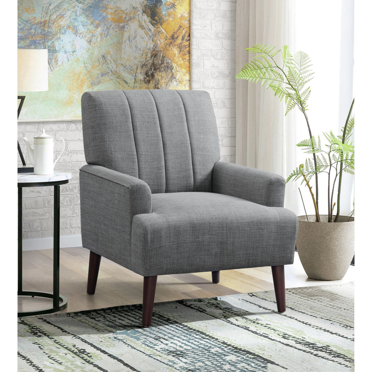 Kiwi Chair with Channel Back