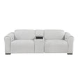 McPherson-(3)Power Double Reclining Love Seat with Center Console and Power Headrests, Charging Ports image