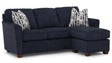 58864G Sofa Chaise Qn Sleeper w/Storage Gel
