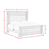 Glenmore Panel Bed