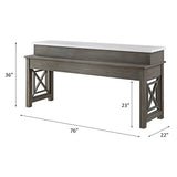 4Pc Pack Counter Height Table Set w/USB