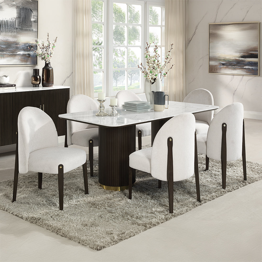 Dining Table w/Marble Top