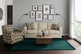 58864G Sofa Chaise Qn Sleeper w/Storage Gel
