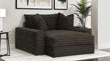 59668P 2 Arm Chaise w/ USB - Wireless Charger