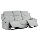Motion Sofa w/Storage Arm