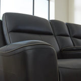 5Z-Comfort Power Reclining Loveseat with Console