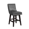 Villanova Swivel Counter Stool in Espresso (2 Per Carton)