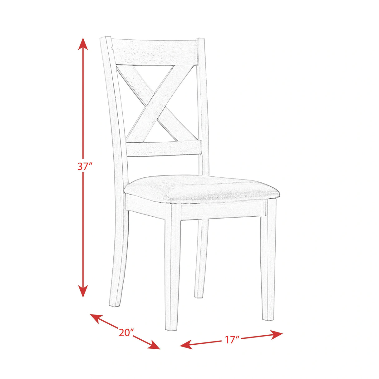 Alex Side Chair (2 Per Pack)