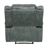 Sorrento Glider Recliner in FB367 Charcoal