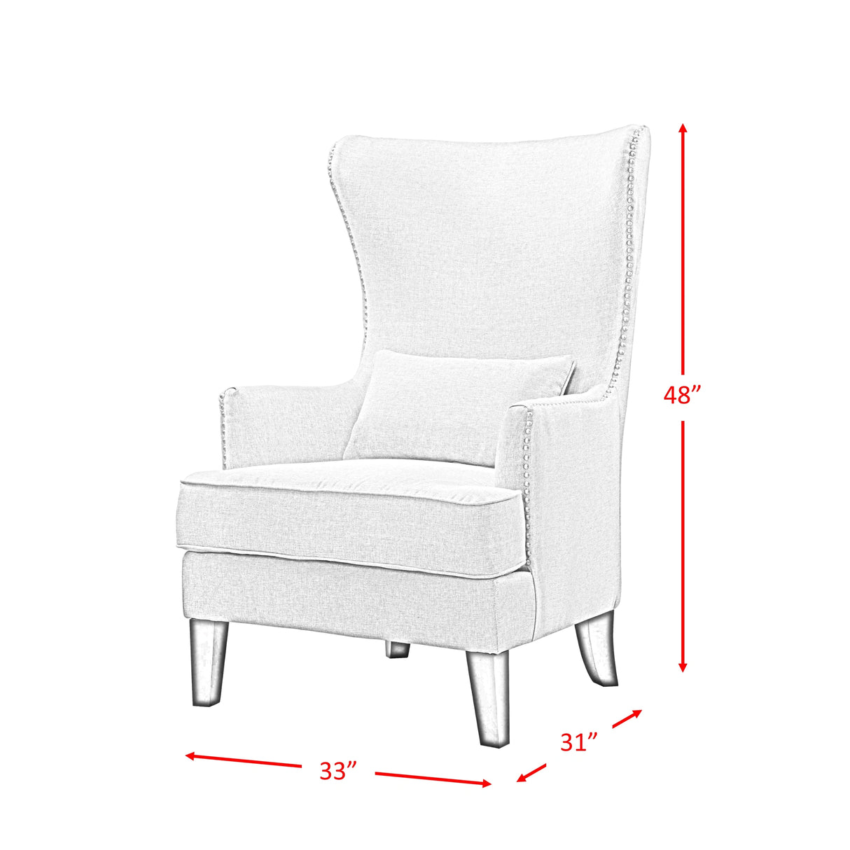Kori 724 Chair w/Chrome Nails