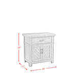Jax Nightstand in Cherry