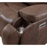 Atlantis Living Room Set in Heritage Brown