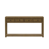 Heritage & Home Sofa Table in Oak Brown