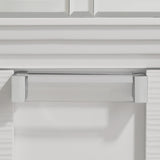 Twenty Nine Dressing Set w/LED & USB Plug in White with Stool