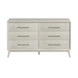 Westland 6-Drawer Dresser in Almond