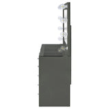 Acena Makeup Vanity Table with LED Mirror
