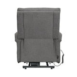 Pecos Power Motion Lift Chair in 15337-2 Ribbit Charcoal