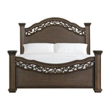 Brunswick Panel Bed in Mahogany