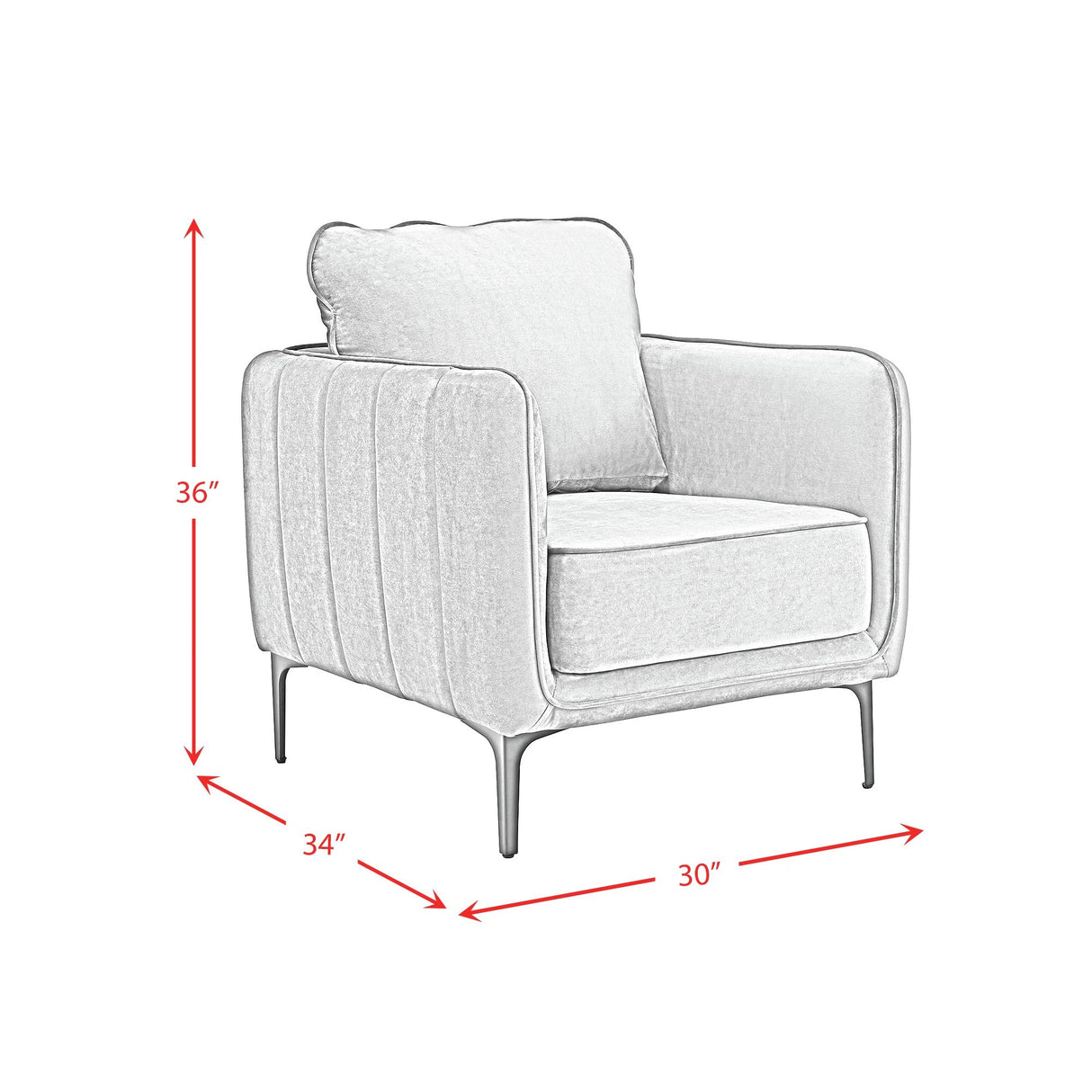 Rae Chair in Lavish 152 Green Velvet