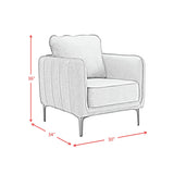 Rae Chair in Lavish 152 Velvet