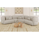 Four Seasons Loveseat in Woolen Camel with 2 Pillows