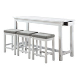 5713WT - 4-Piece Pack Counter Height Set