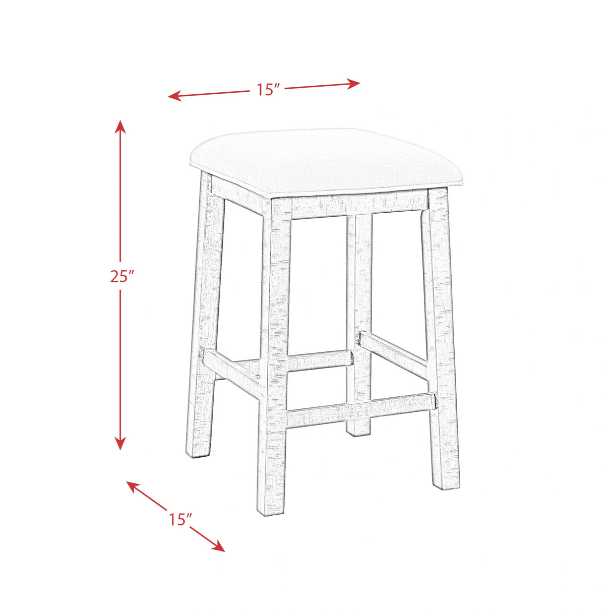 Stone Occasional Bar Table Single Pack (Table + Three Stools)
