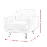 Hadley 4480 KD Chair Heirloom Charcoal