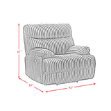 Admiral Recliner in Masis Black