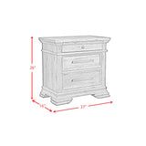 Park Ridge Panel Bedroom Set in Charcoal