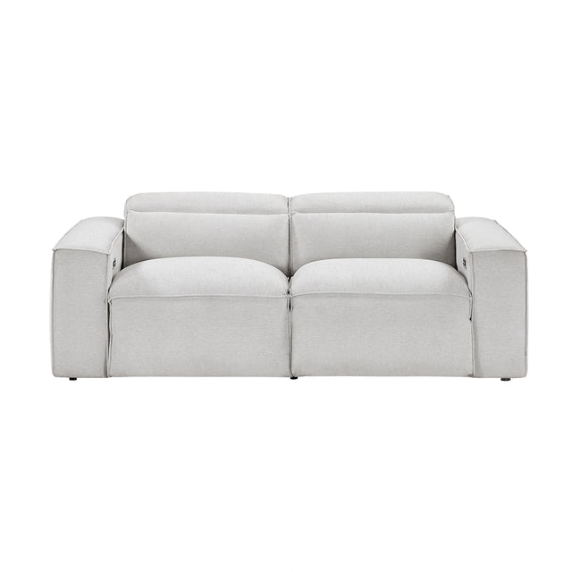 Phoebe-(2)Power Double Reclining Love Seat with Power Headrests image
