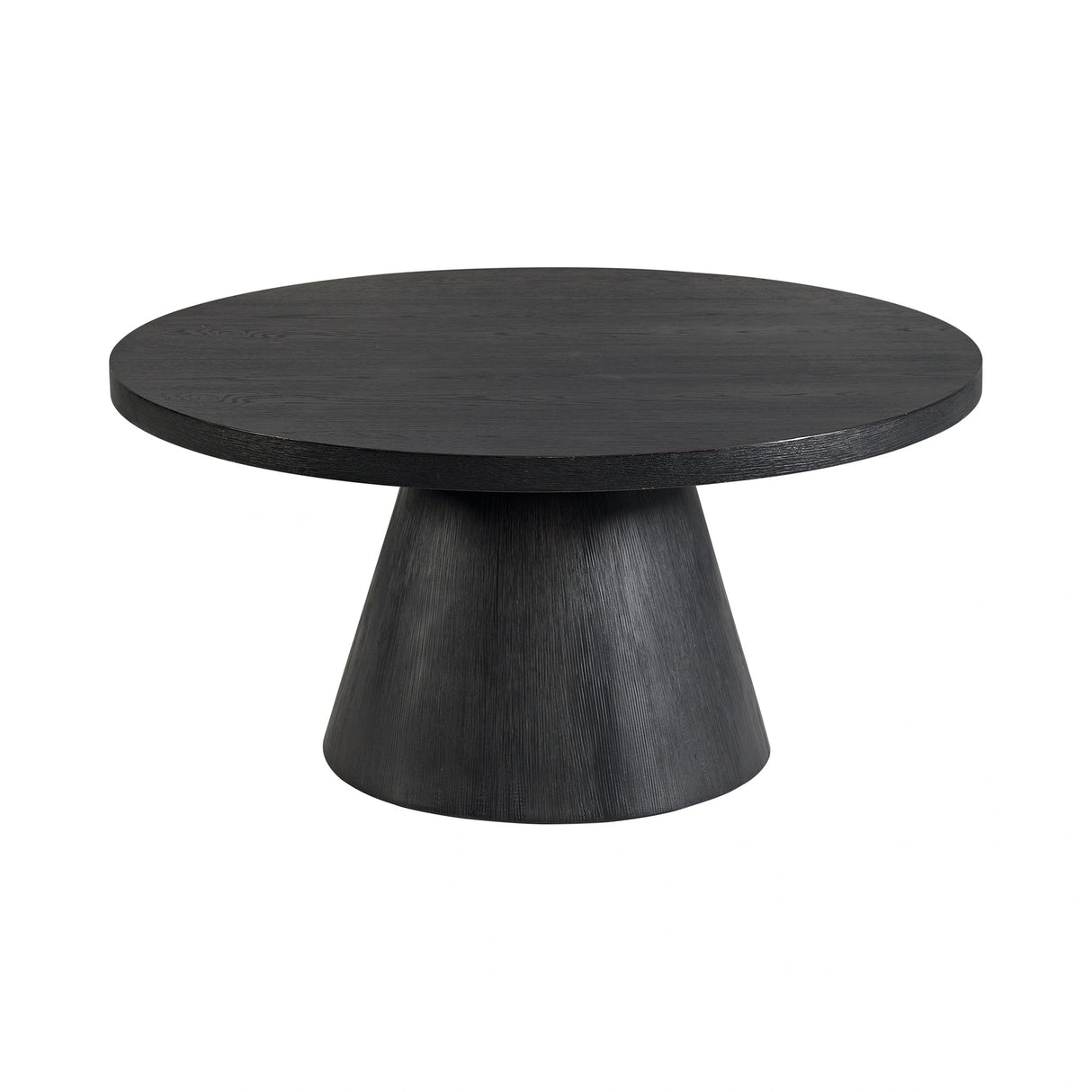 Portland 2PC Occasional Table Set in Black-Coffee Table & End Table