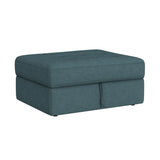 Options One 9PC Living Room Set in Palmer Plus Teal