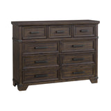 Colorado City Storage Bedroom Set in Charcoal