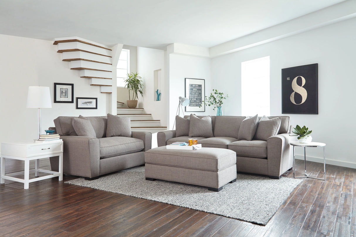 28247 Rectangle Storage Ottoman