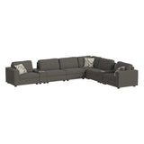 Options One 9PC Living Room Set in Palmer Plus Ash