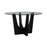 Oregon 5PC Dining Set in Black