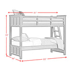 Hampton Kids Over Bunk with Ladder