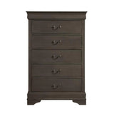 Mayville 5 Drawer Chest in Gray 2147SG-9