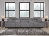 Modmax II Power Reclining Sectional with Consoles