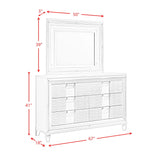Twenty Nine Storage Bedroom Set in White