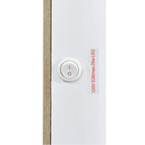 Lindy Floor Mirror with Lights in White