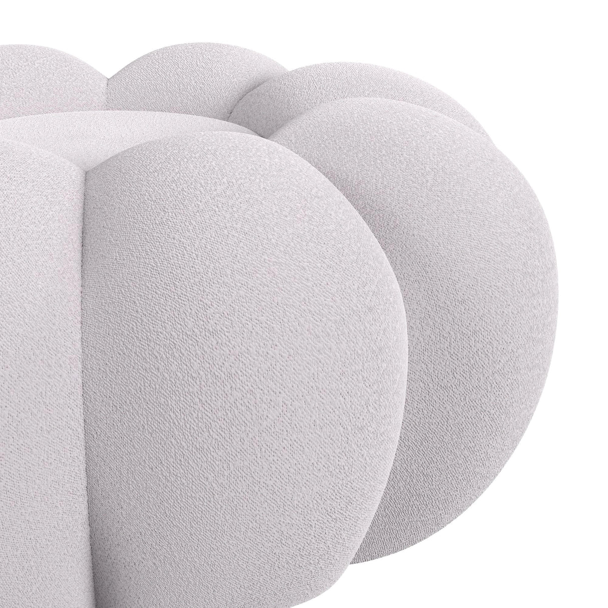 Bubble Swivel Chair and Ottoman