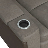 Lantana Power Motion Recliner with Power Headrest, Led, Wireless Charger and Cup Holder