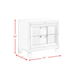 Twenty Nine Storage Bedroom Set in White