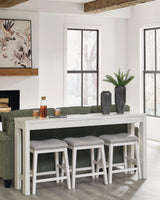 Robbinsdale Counter Height Dining Table and 3 Barstools Set
