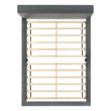 Brookhaven UPH Bed in Grey Velvet