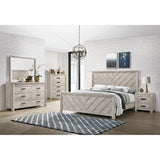 Ellen Panel Bedroom Set in White