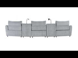 Modular Power Motion Armless Recliner