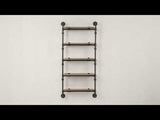 Wall Rack w/5 Shelves